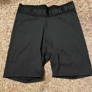 PINK biker shorts